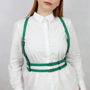 harness-popruhy-na-telo-bella-seagreen-silver-front